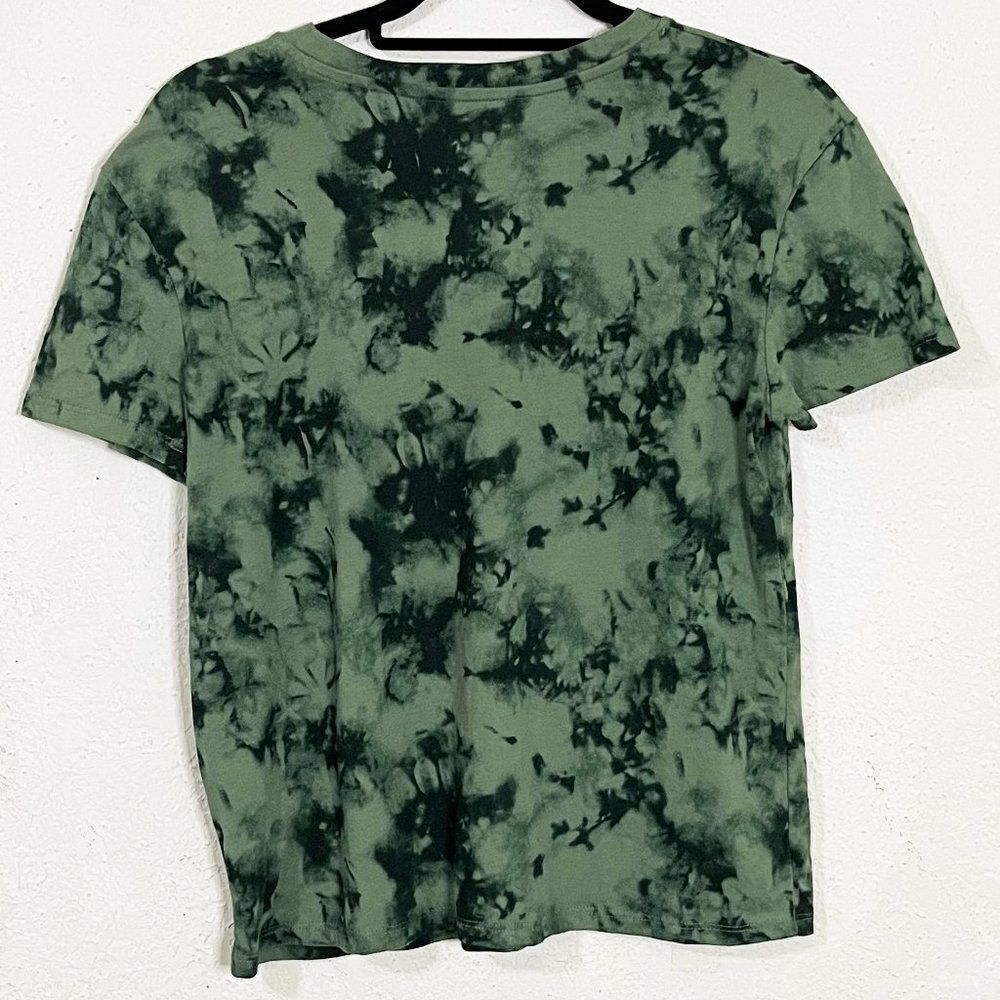 Friday The‎ 13th Jason Voorhees Green Tie Dye Shirt NWOT Size Small - Picture 3 of 6